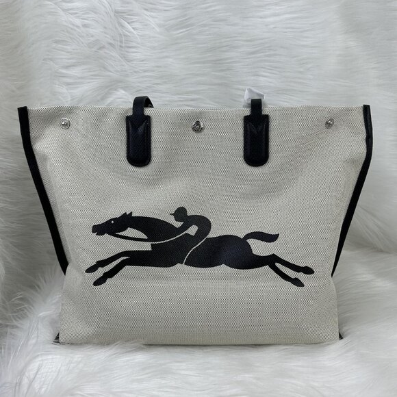 Longchamp Handbags - New Longchamp Essential Toile Large Canvas Tote bag